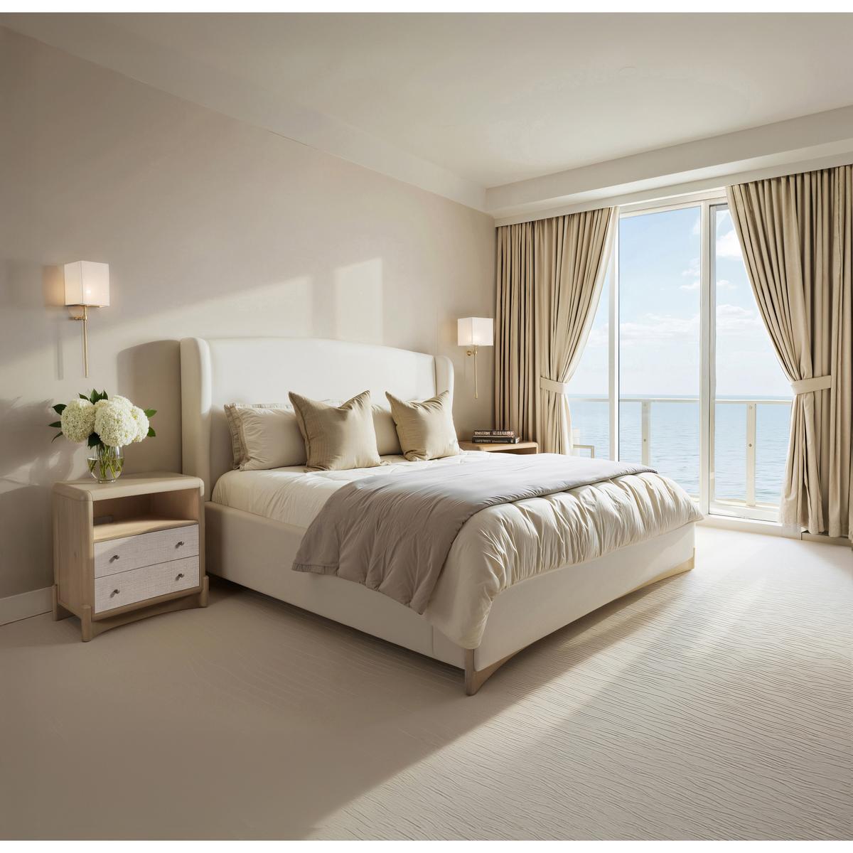 Jonathan Charles Keel Upholstered Bed