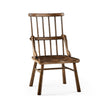 Jonathan Charles Rustic Dark Oak Country Side Chair with a Plank Seat