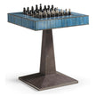 Jonathan Charles Sapphire Straw Game Table