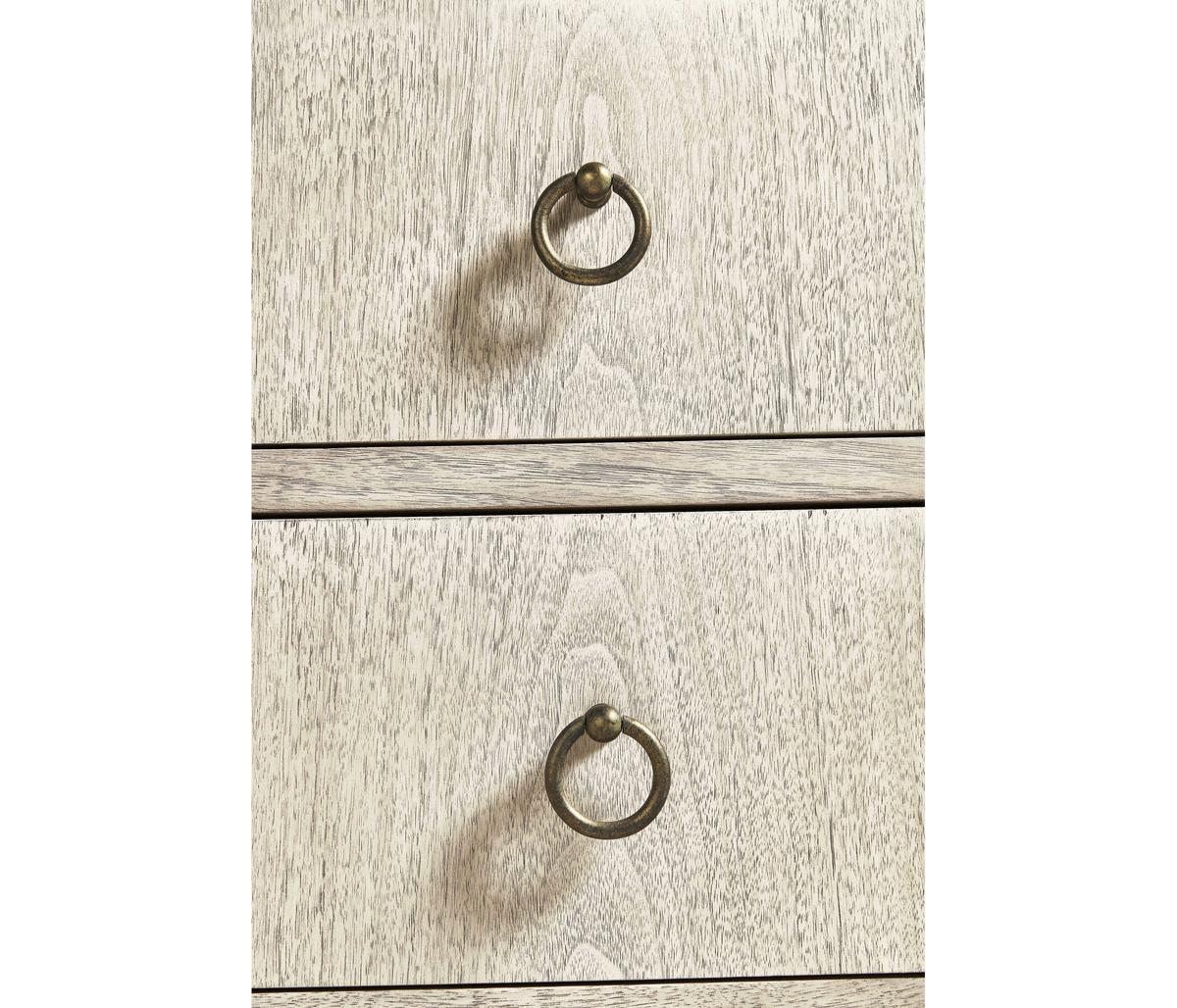 Jonathan Charles Entropy Louis Phillipe Bleached Walnut Drawer Chest