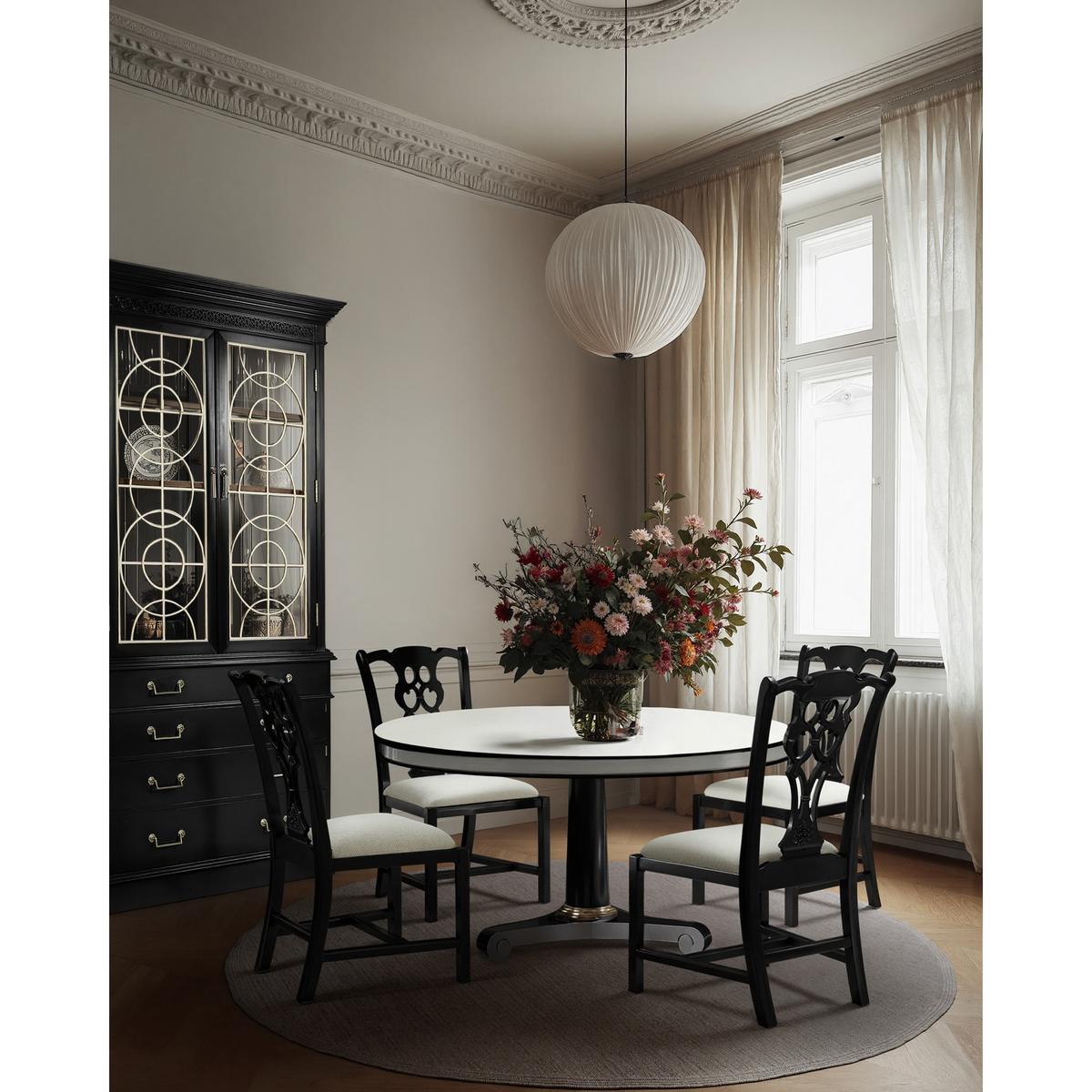 Jonathan Charles Caldera Round Dining Table 48
