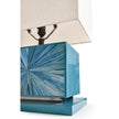 Jonathan Charles Sapphire Horizontal Table Lamp