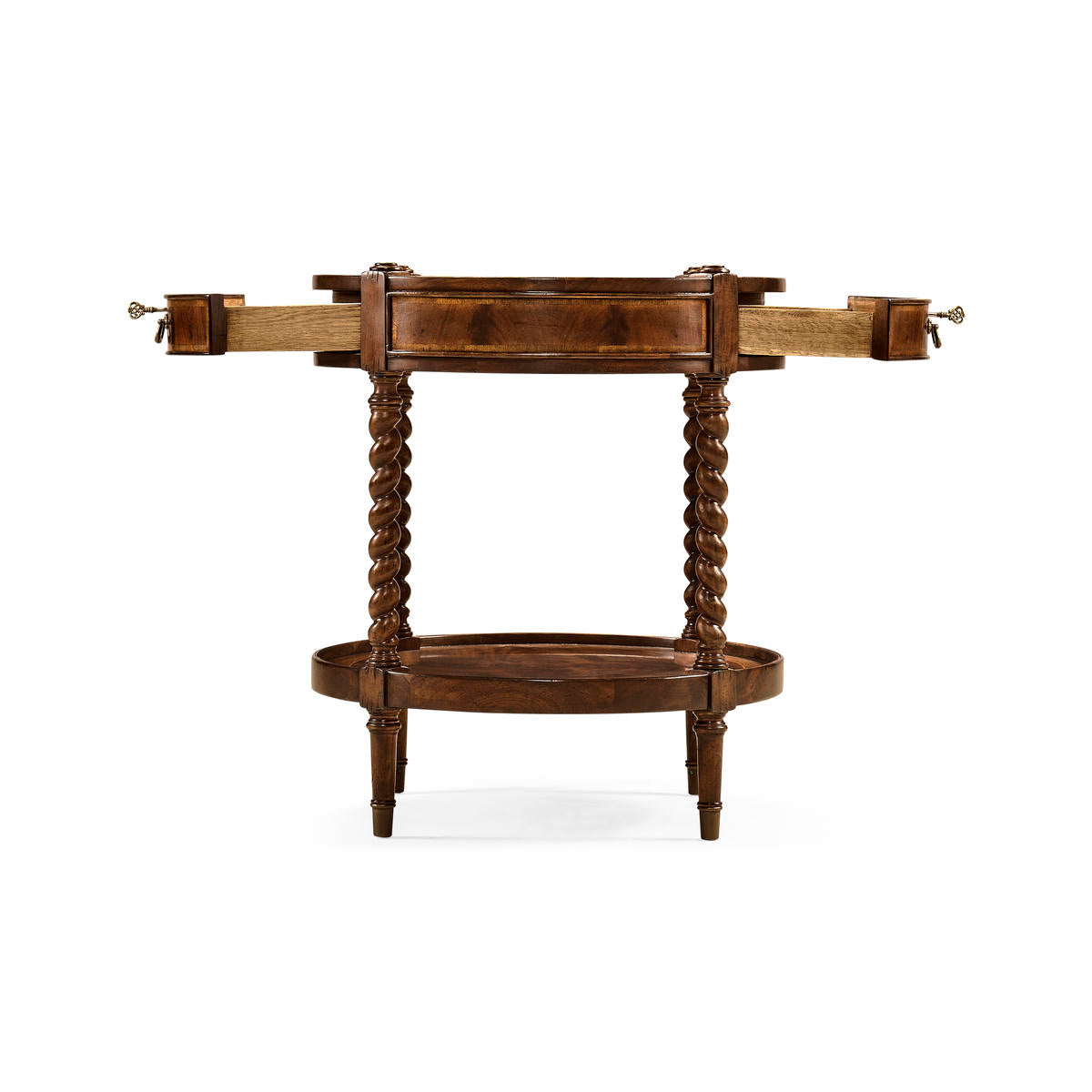 Jonathan Charles Regency Mahogany Round Side Table