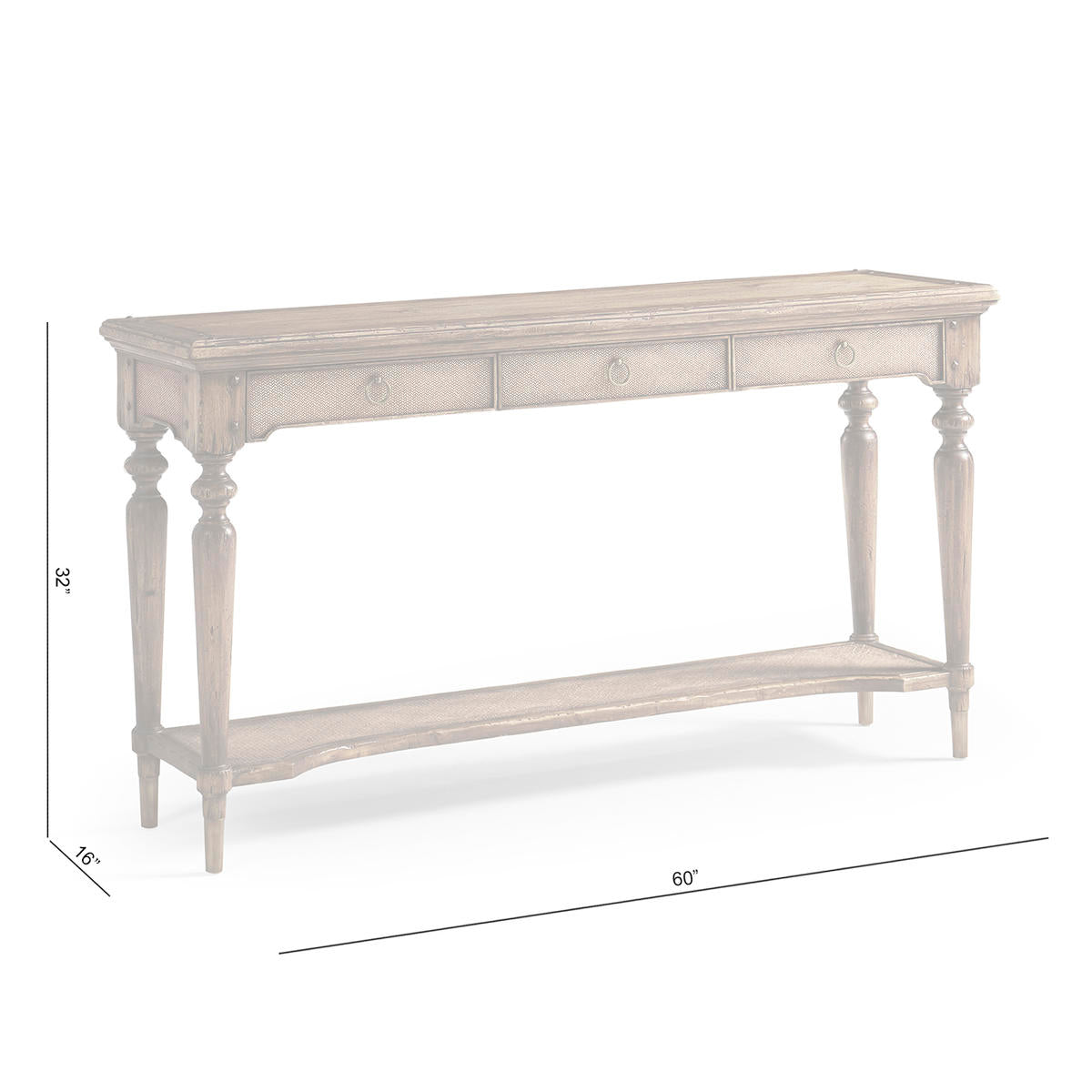 Jonathan Charles Palm Court Balmond Console Table