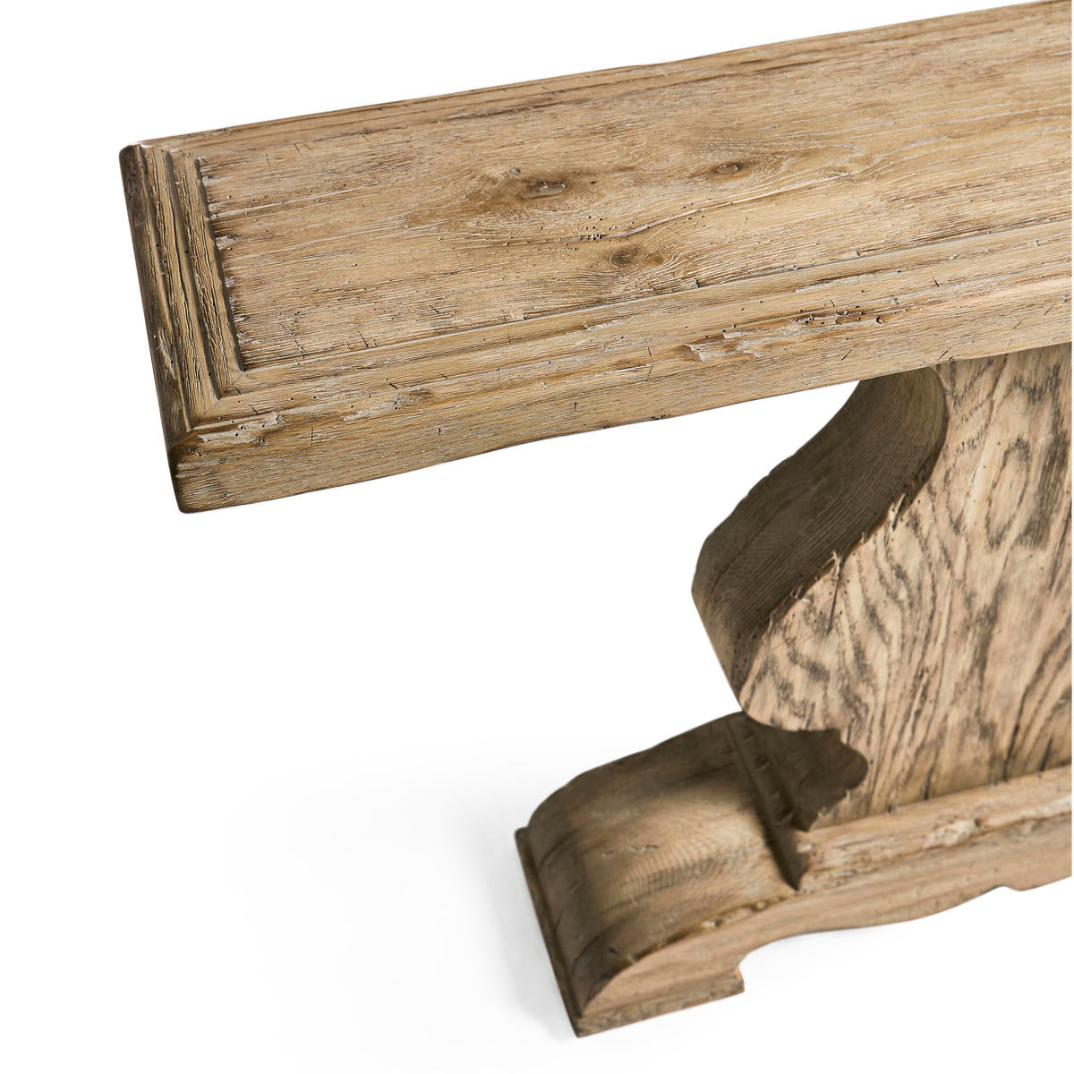 Jonathan Charles Sagehill Pedestal Console Table