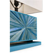 Jonathan Charles Sapphire Horizontal Table Lamp