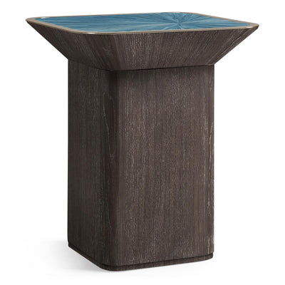 Jonathan Charles Sapphire Square Lamp Table