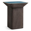 Jonathan Charles Sapphire Square Lamp Table