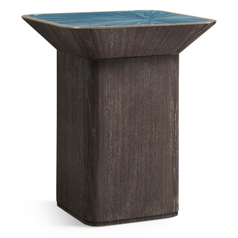 Jonathan Charles Sapphire Square Lamp Table