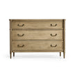 Jonathan Charles Kalpa Louis XVI Drawer Chest - Bleached Chestnut