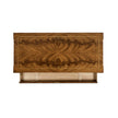 Jonathan Charles Empire Style Walnut Three Drawer Chest