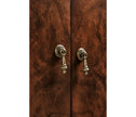 Jonathan Charles Starburst Mahogany Side Cabinet