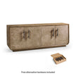 Jonathan Charles Stone Ridge Leather Bar Stool