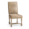 Jonathan Charles Sagehill Leather Side Chair