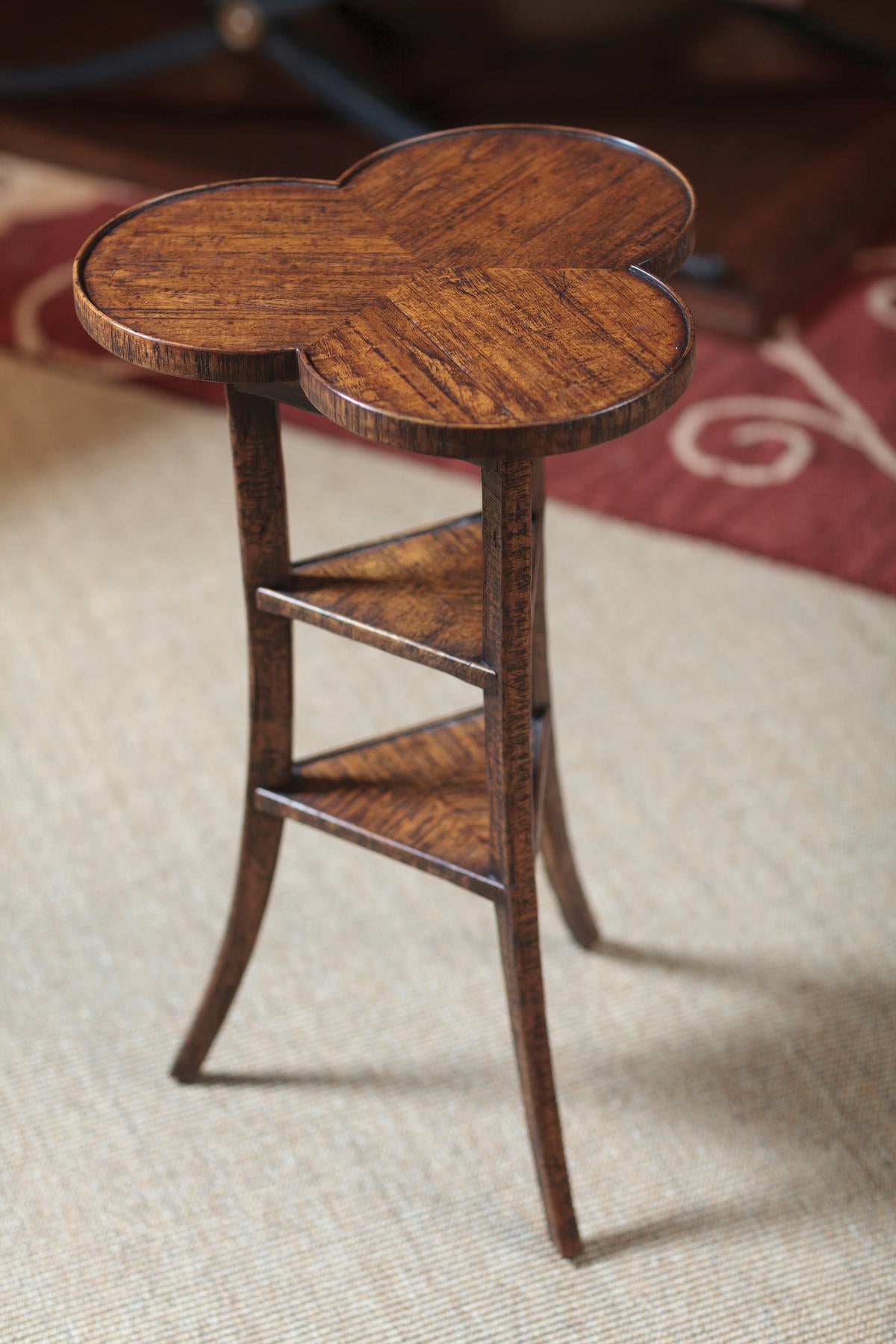 Jonathan Charles Trefoil Side Table