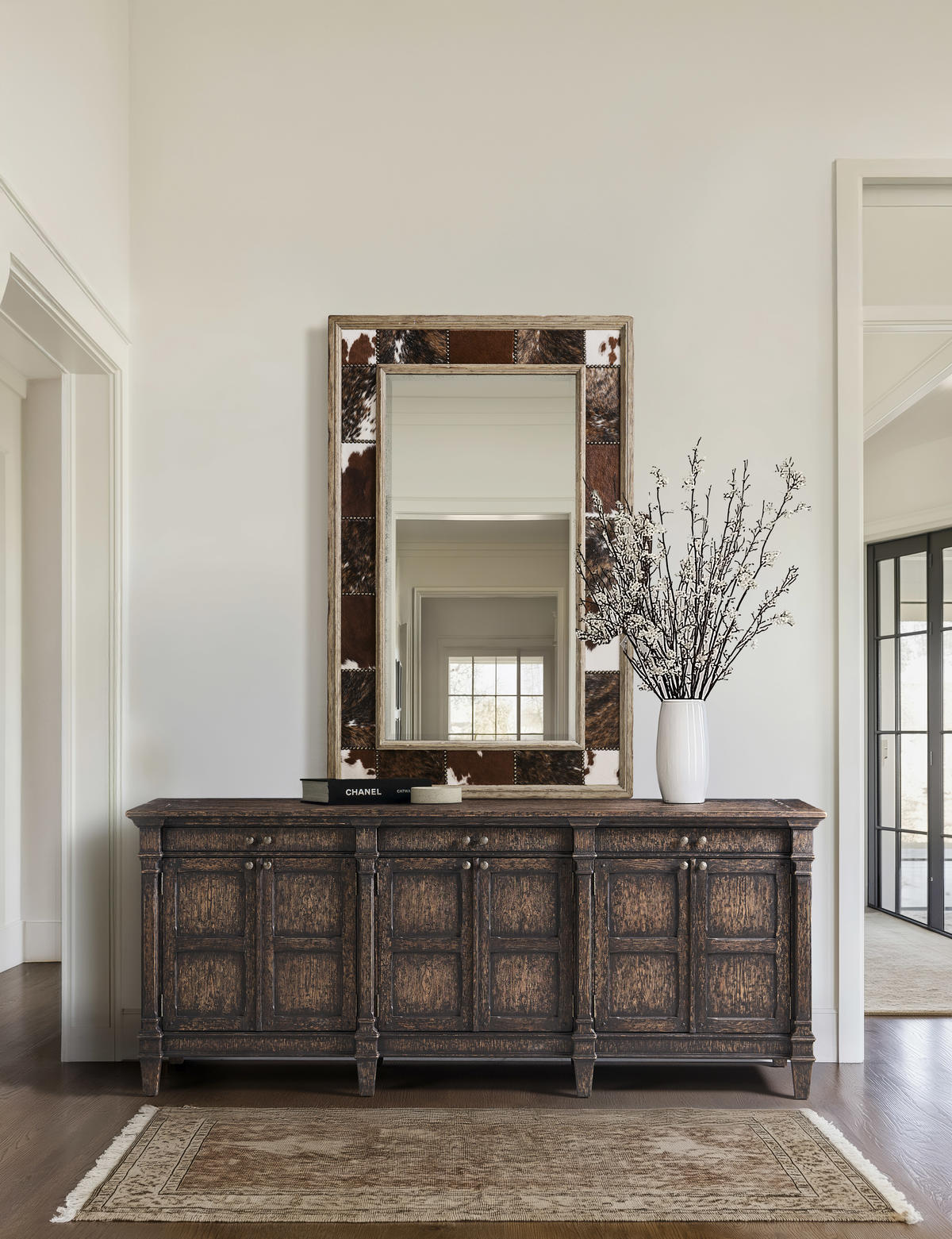 Jonathan Charles Sagehill Rectangular Hide Mirror