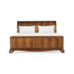 Jonathan Charles Walnut Sleigh US King Bed