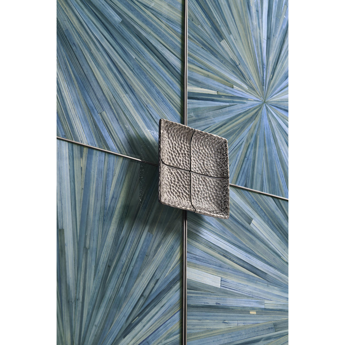 Jonathan Charles Sapphire Bar Cabinet