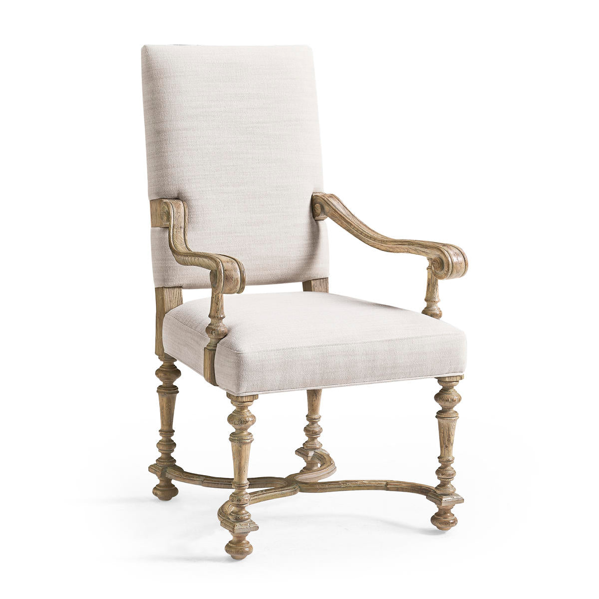 Jonathan Charles Sagehill Upholstered Arm Chair