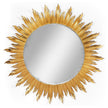 Jonathan Charles Large gilded sunburst mirror