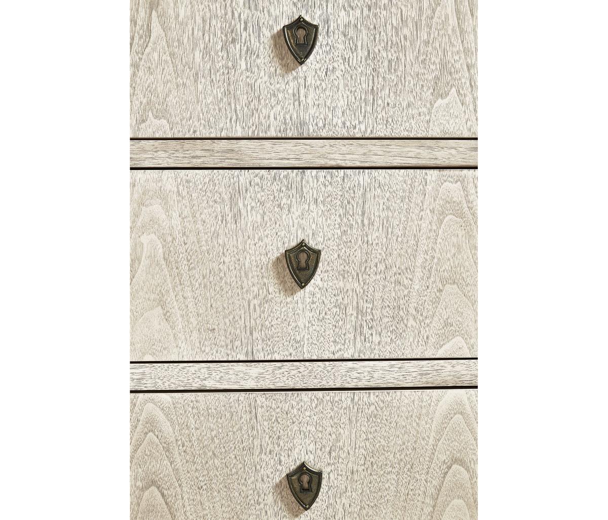 Jonathan Charles Entropy Louis Phillipe Bleached Walnut Drawer Chest