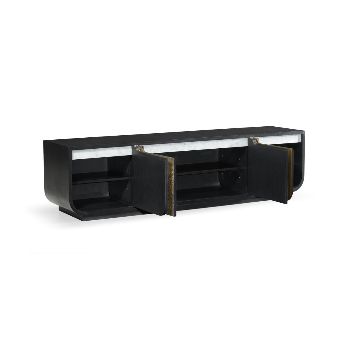 Jonathan Charles Fusion Chinoiserie Entertainment Cabinet