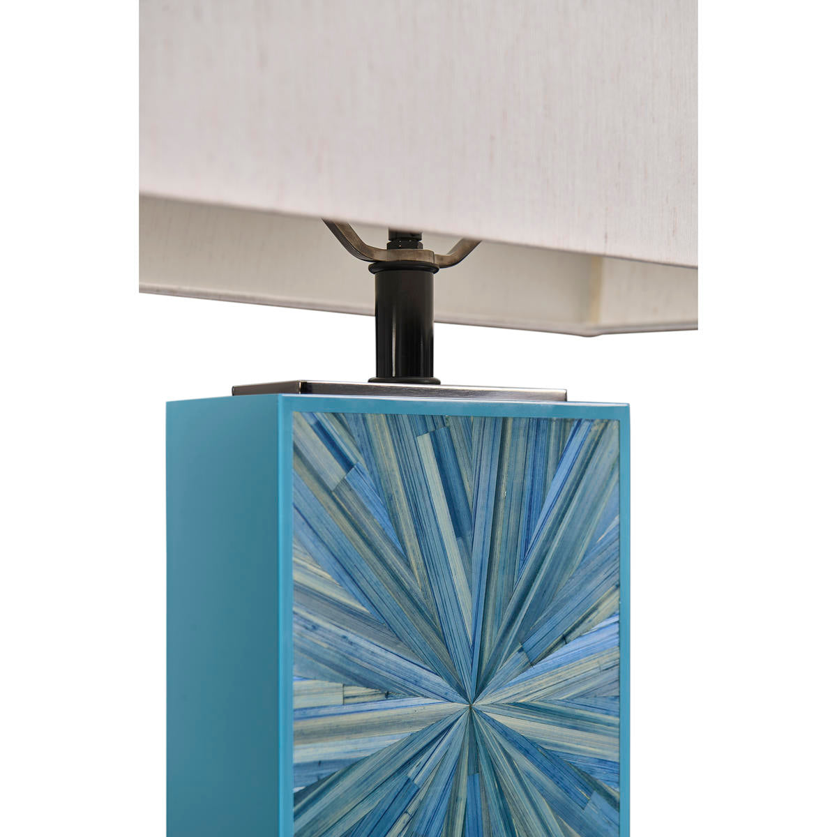 Jonathan Charles Sapphire Vertical Table Lamp