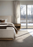 Jonathan Charles Stone Ridge Upholstered Bed Light