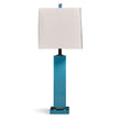 Jonathan Charles Sapphire Vertical Table Lamp