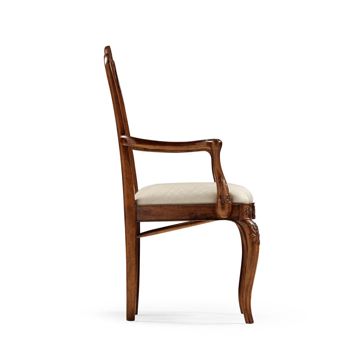 Jonathan Charles Mahogany 18th Century Dining Arm Chair