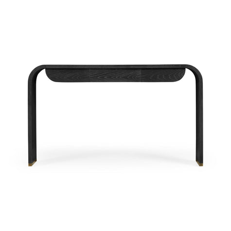 Jonathan Charles Fusion Curved Chinoiserie Console