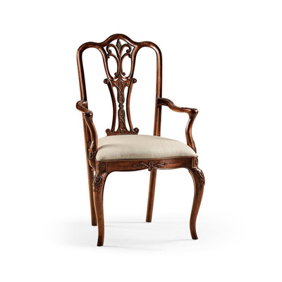 Jonathan Charles Mahogany 18th Century Dining Arm Chair