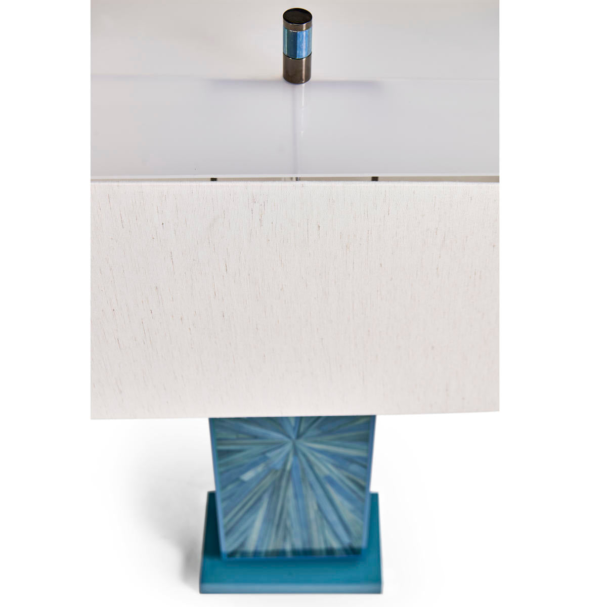 Jonathan Charles Sapphire Vertical Table Lamp