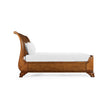 Jonathan Charles Walnut Sleigh US King Bed