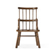 Jonathan Charles Rustic Dark Oak Country Side Chair with a Plank Seat