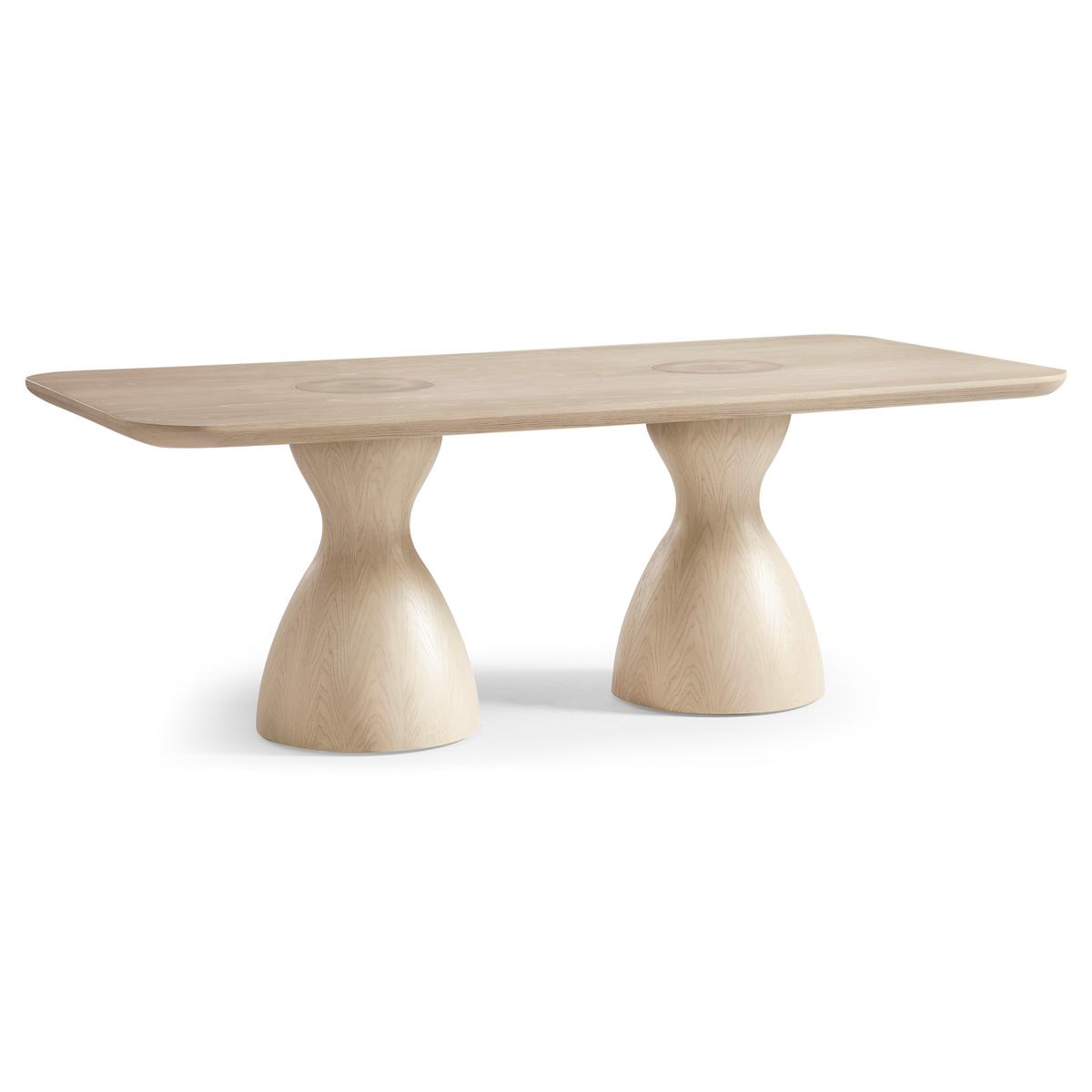 Jonathan Charles Seamount Rectangular Dining Table
