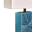 Jonathan Charles Sapphire Vertical Table Lamp
