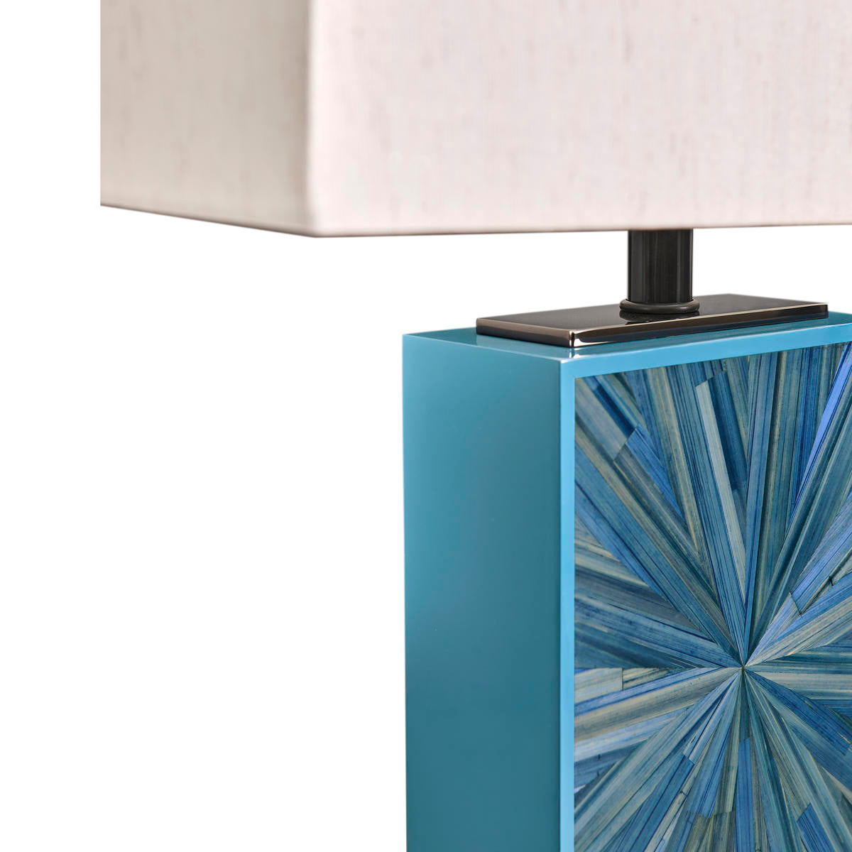 Jonathan Charles Sapphire Vertical Table Lamp