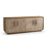 Jonathan Charles Stone Ridge Leather Bar Stool