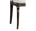 Jonathan Charles Linden Charcoal Wash Dining Arm Chair