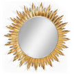 Jonathan Charles Large gilded sunburst mirror