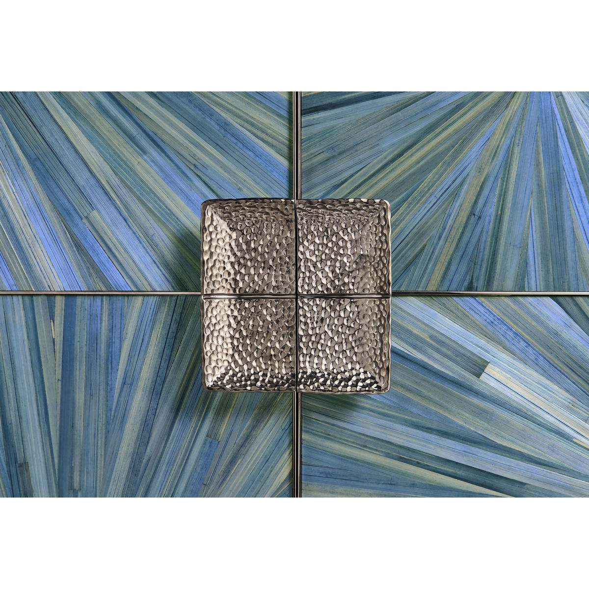 Jonathan Charles Sapphire Bar Cabinet