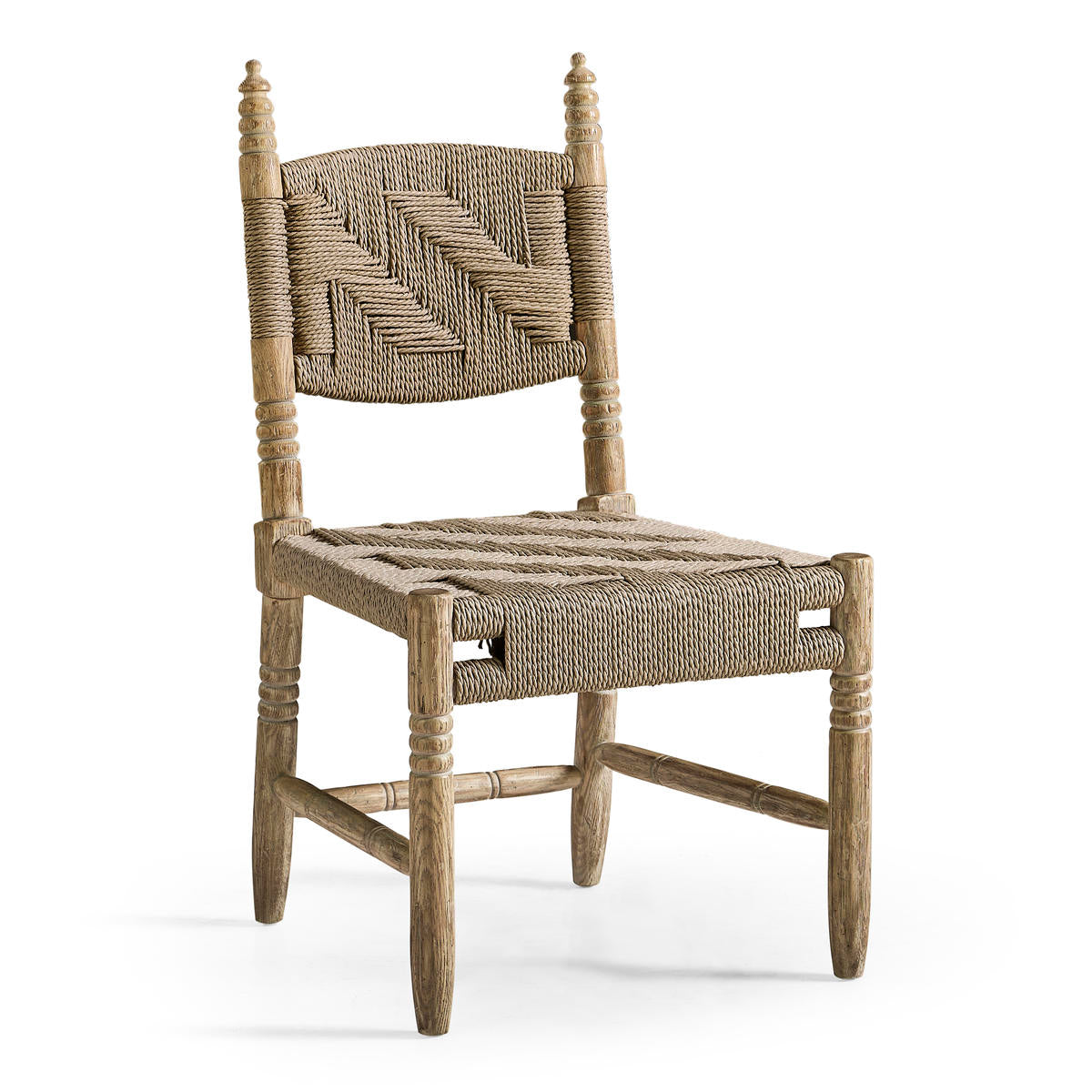 Jonathan Charles Sagehill Rush Seat Side Chair