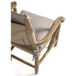 Jonathan Charles Sagehill Rush Seat Arm Chair