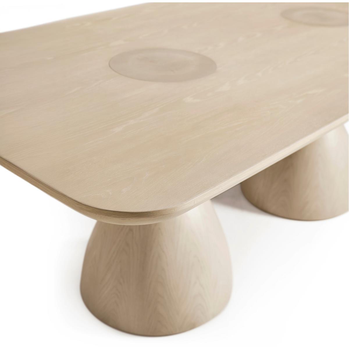 Jonathan Charles Seamount Rectangular Dining Table