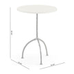 Jonathan Charles Stina Chalk Cocktail Table