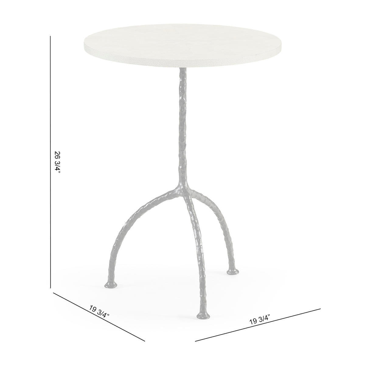 Jonathan Charles Stina Chalk Cocktail Table