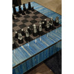 Jonathan Charles Sapphire Straw Game Table