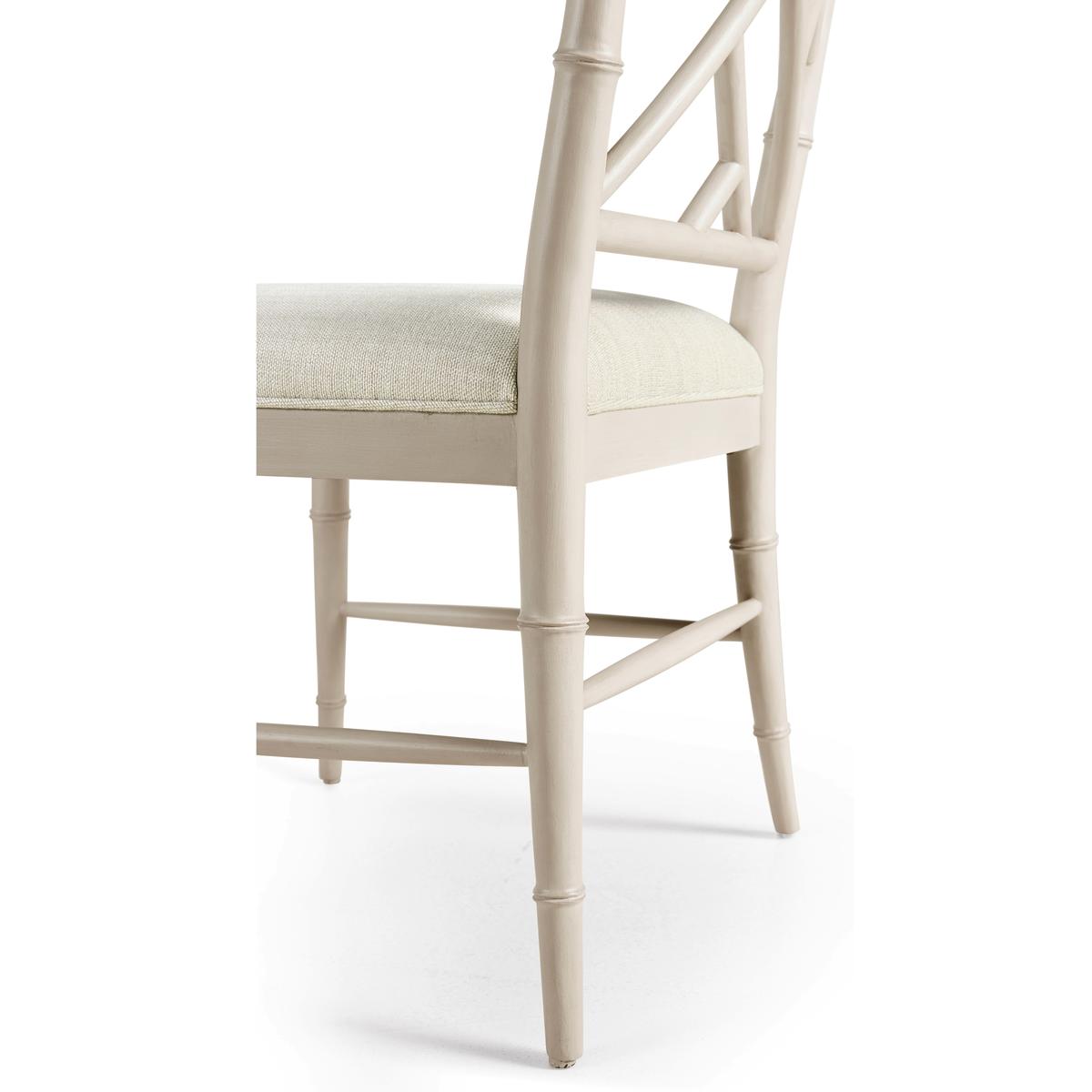 Jonathan Charles Saros Chippendale Bamboo Side Chair - Set of 2