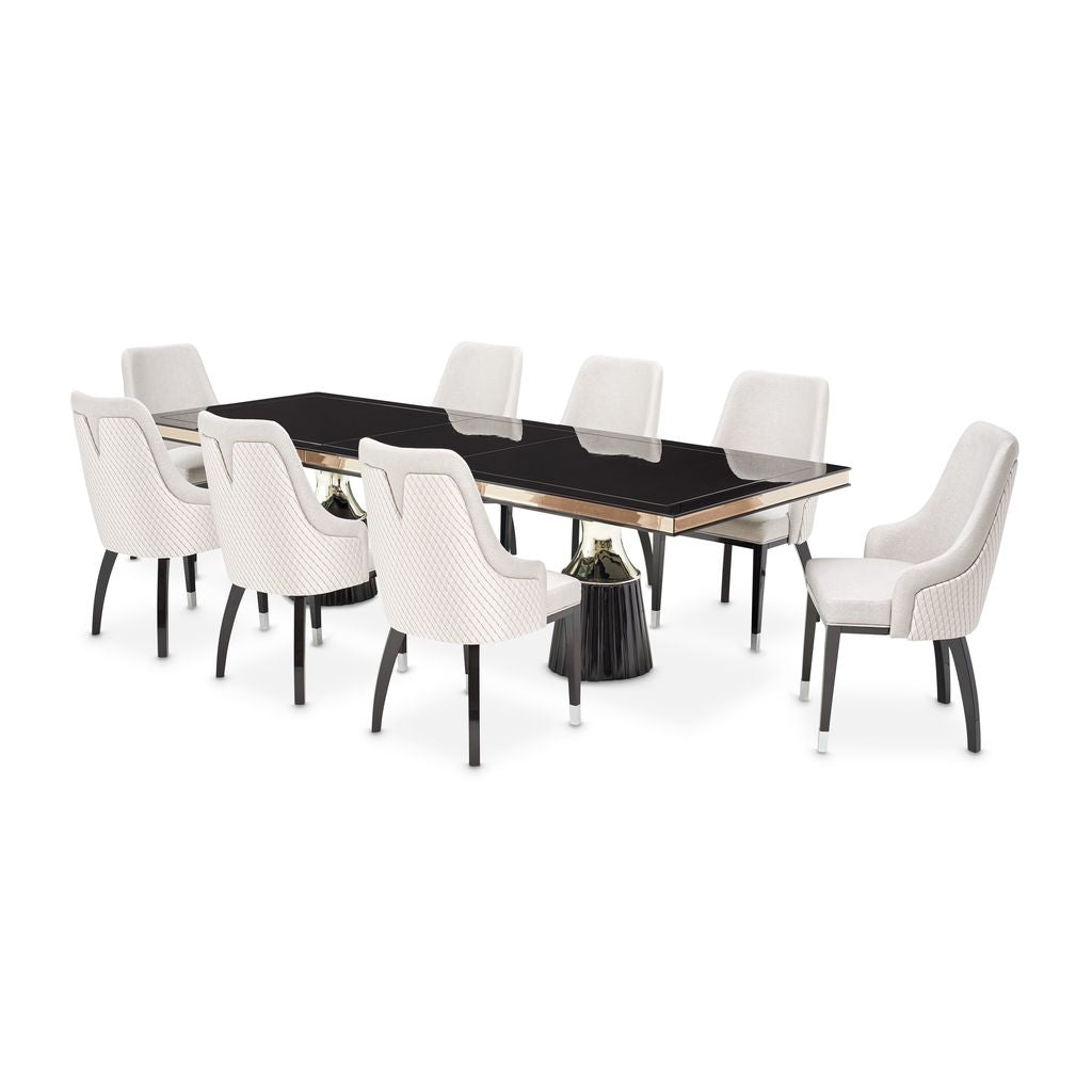 Michael Amini Carmela Double Pedestal Dining Table